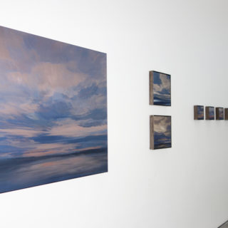 Cloudscapes exhibition install shot 2014