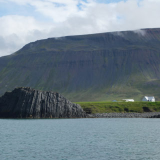 The Baer Art Center taken from  Skagafjörður